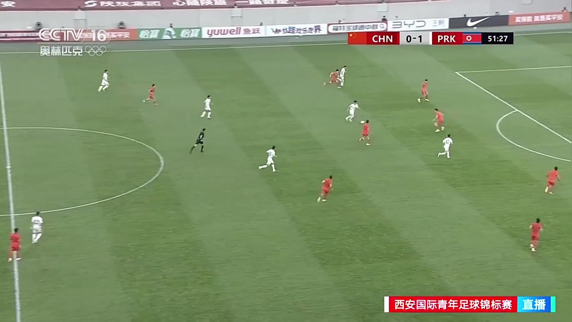 不应该啊国足U23球员后场上演传球低级失误